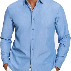 COOFANDY Men's Casual Button Down Shirt